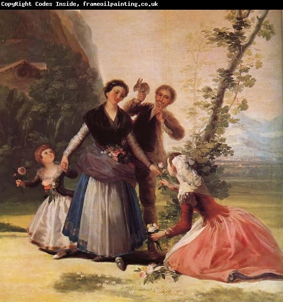 Francisco de Goya Blomsterforsaljerskan,omkring